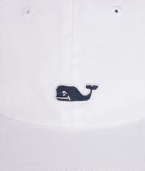 A New Classic Logo Baseball Hat in the color white.