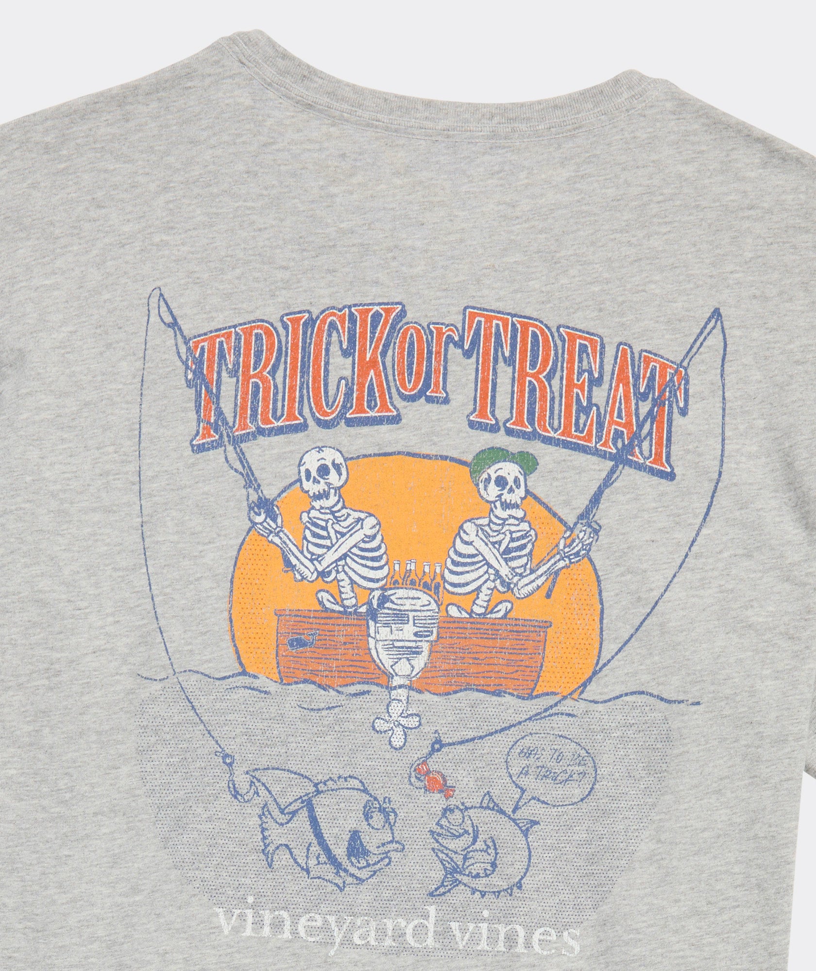 Fishing Skeletons Short Sleeve Tee