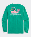 St. Patrick's Day Whale Long Sleeve Tee