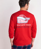 2025 Santa Whale Long Sleeve Tee