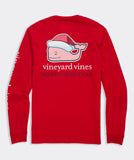 2025 Santa Whale Long Sleeve Tee