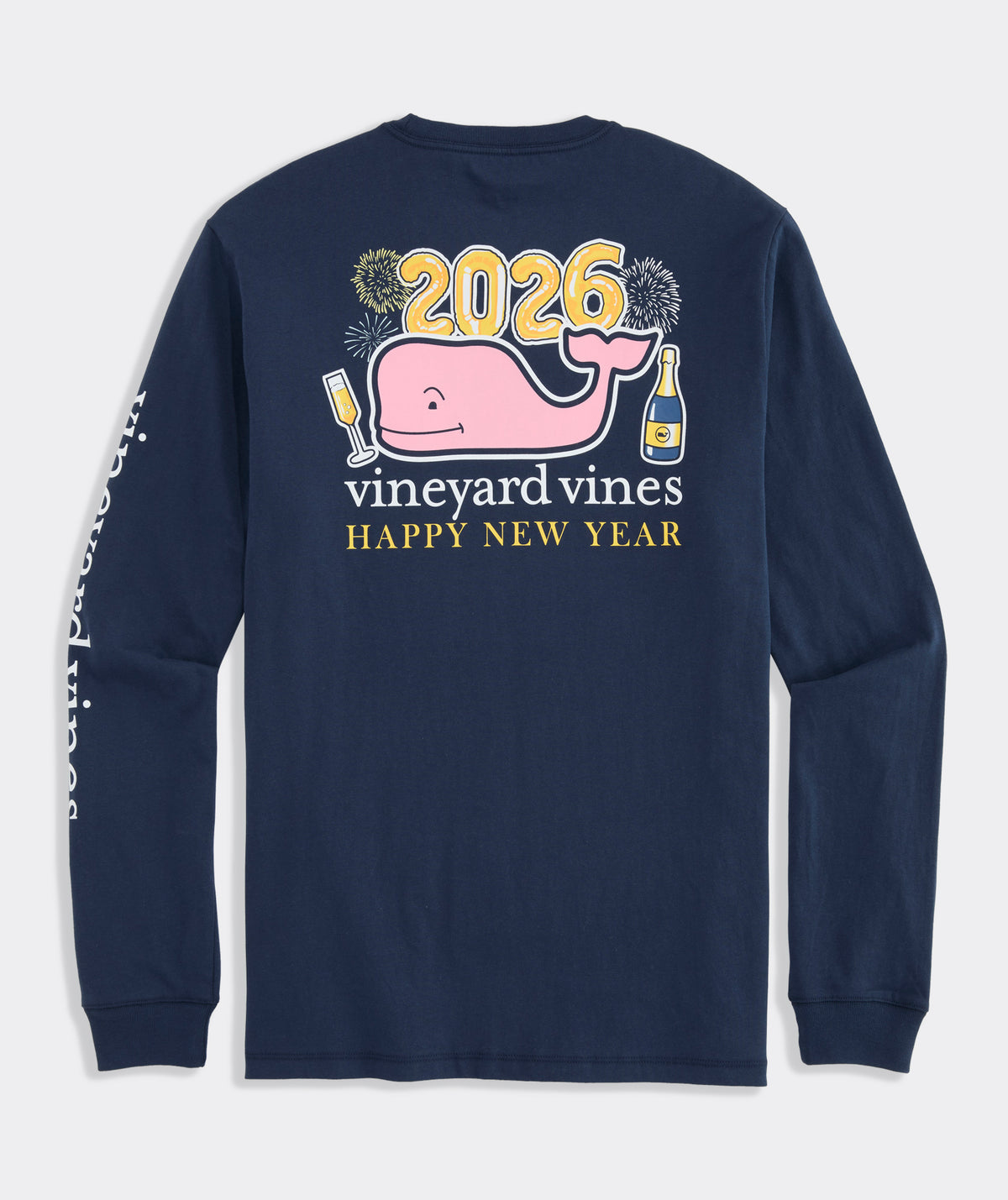 2026 Whale Long Sleeve Pocket Tee