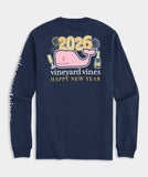 2026 Whale Long Sleeve Pocket Tee