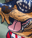 America Dog Short Sleeve Pocket Tee