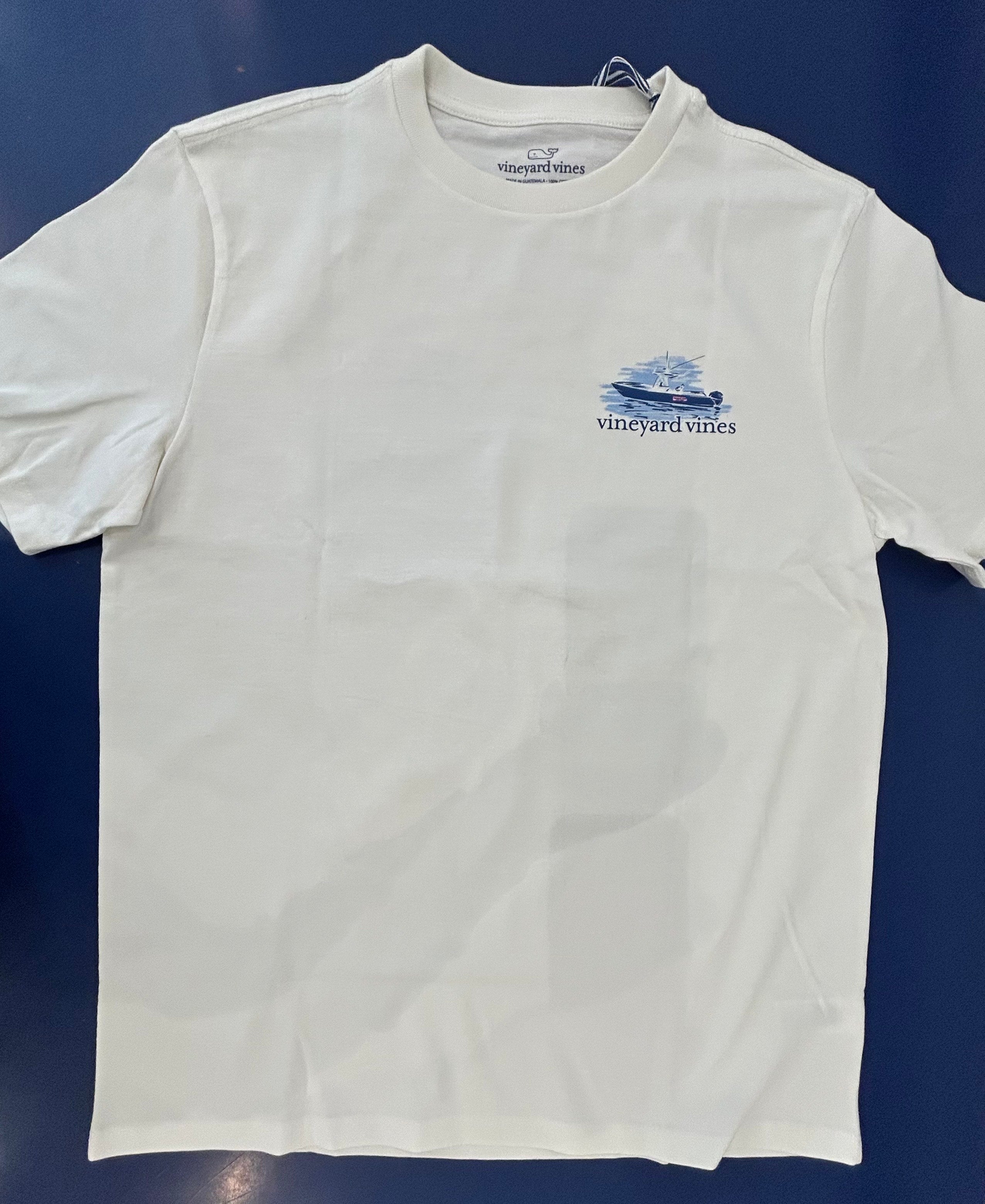 Autumn Boat Ride Short Sleeve Pocket Tee