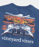 Vineyard Vines Autumn Wakes Short Sleeve Pocket Tee | Moonshine