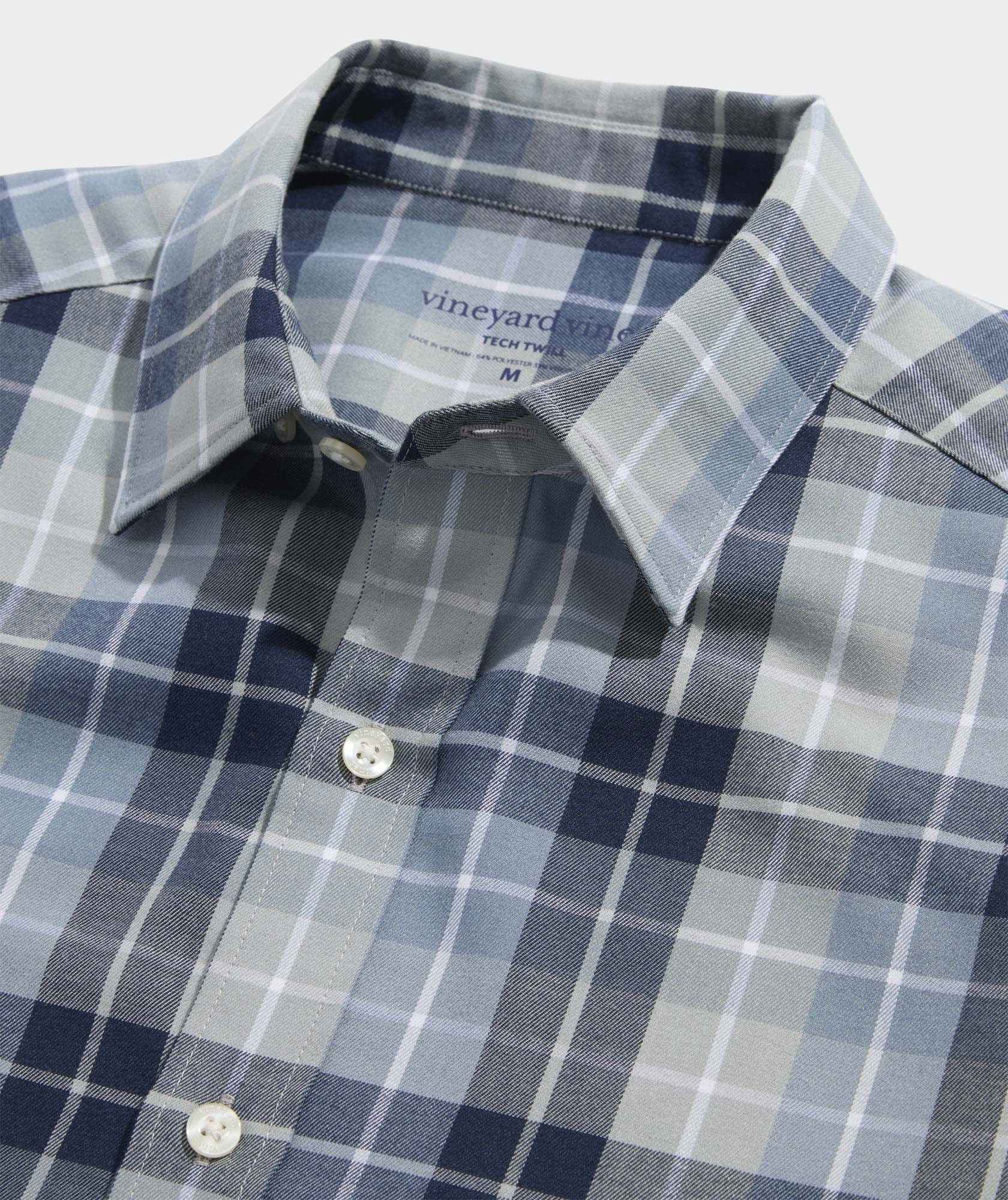 Brant Point Plaid Tech Twill Shirt