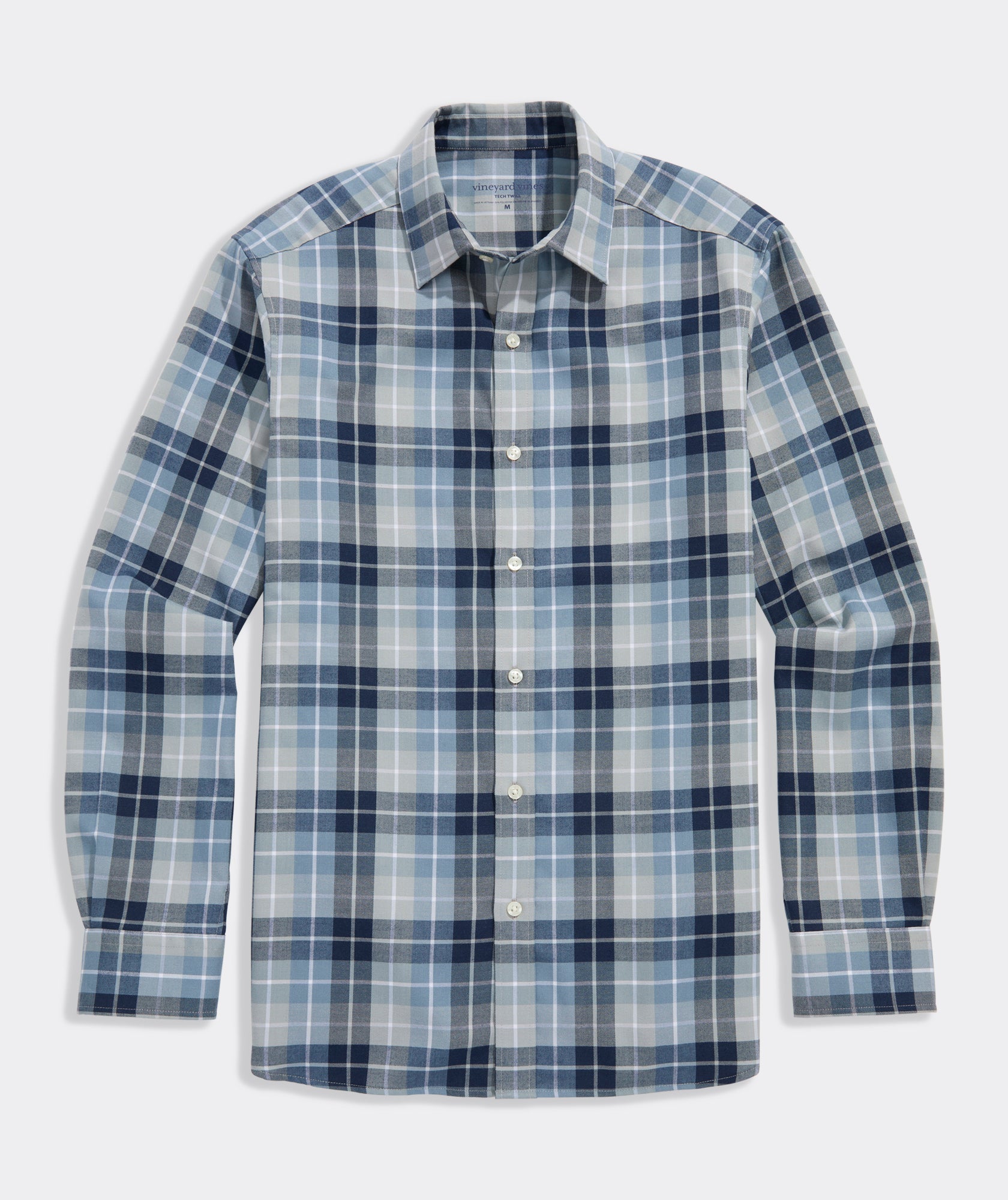 Brant Point Plaid Tech Twill Shirt