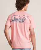 Vineyard Vines Jeep24 Whale Short Sleeve Dunes Tee | Peaches 'n Cream Heather