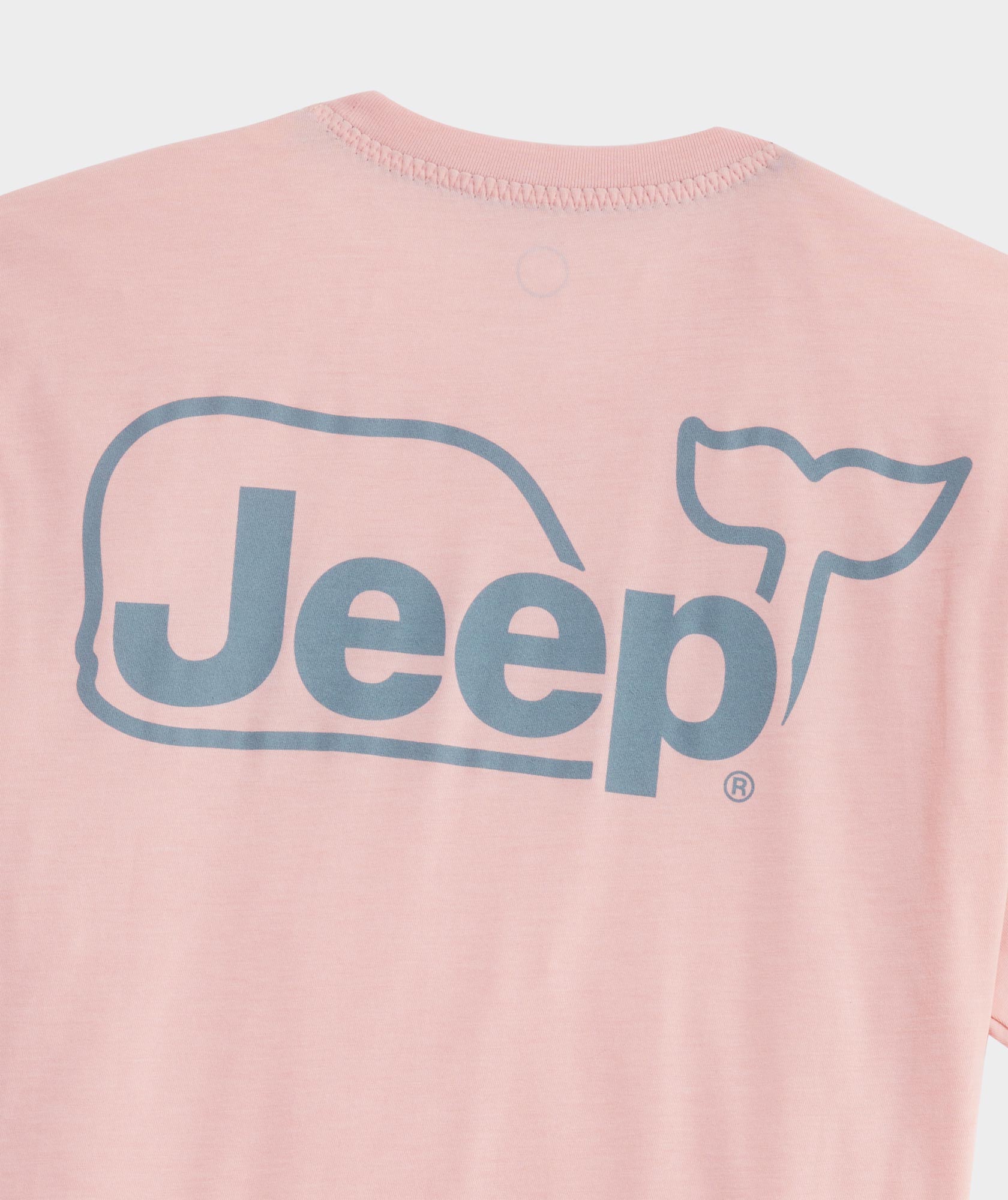 Vineyard Vines Jeep24 Whale Short Sleeve Dunes Tee | Peaches 'n Cream Heather