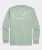Long Sleeve Vintage Whale Tee