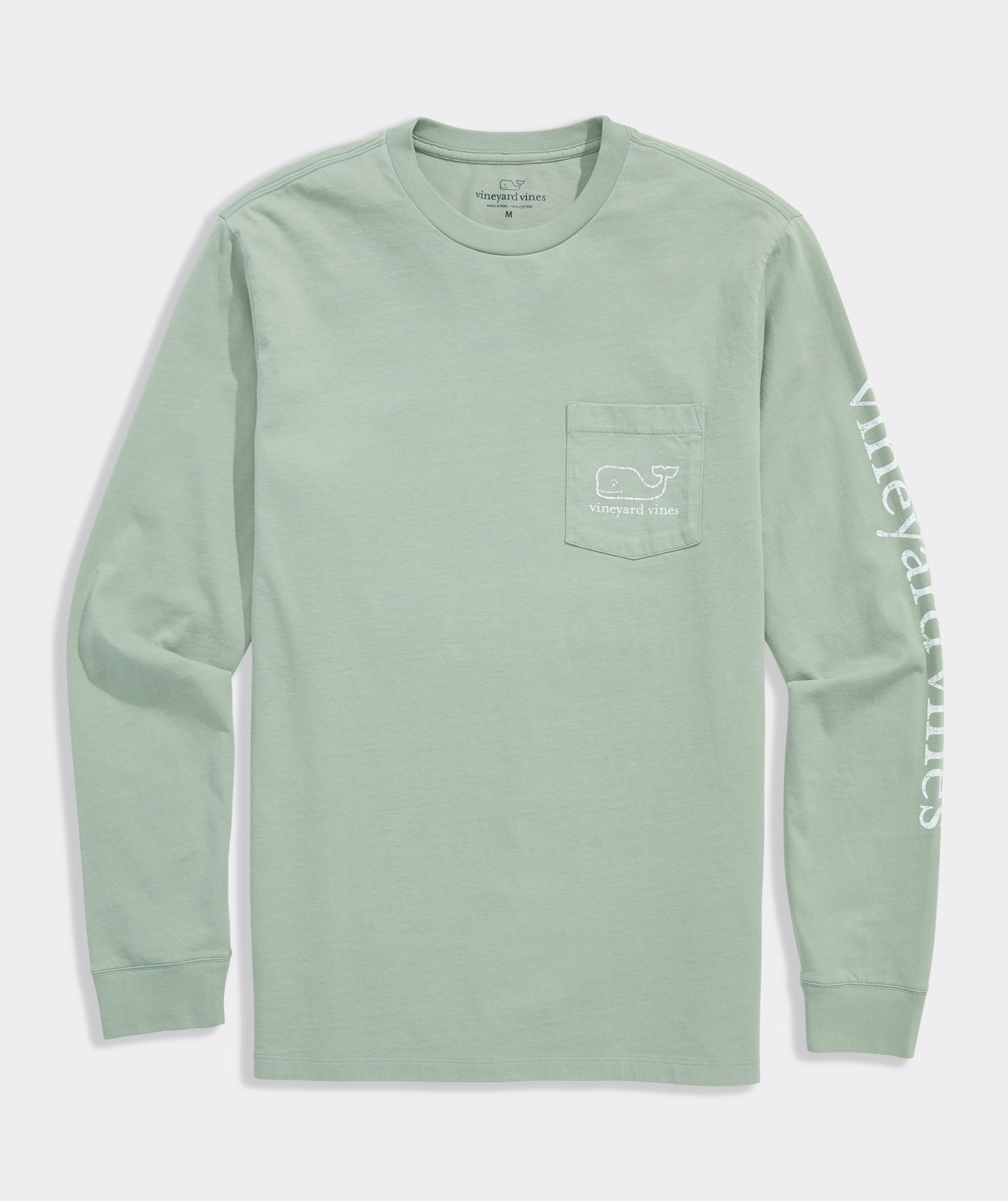 Long Sleeve Vintage Whale Tee