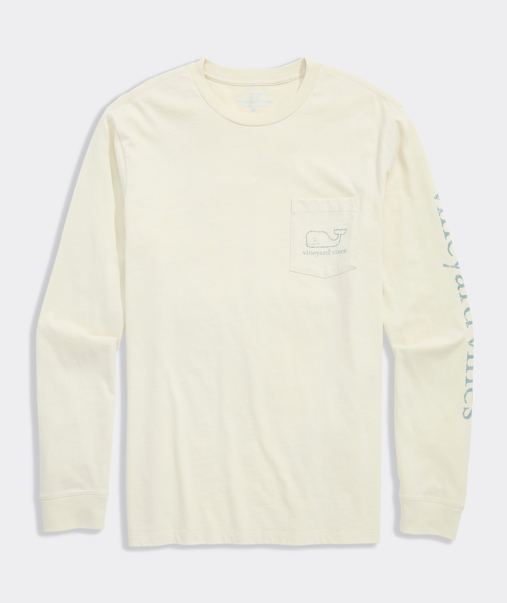 Long Sleeve Vintage Whale Tee