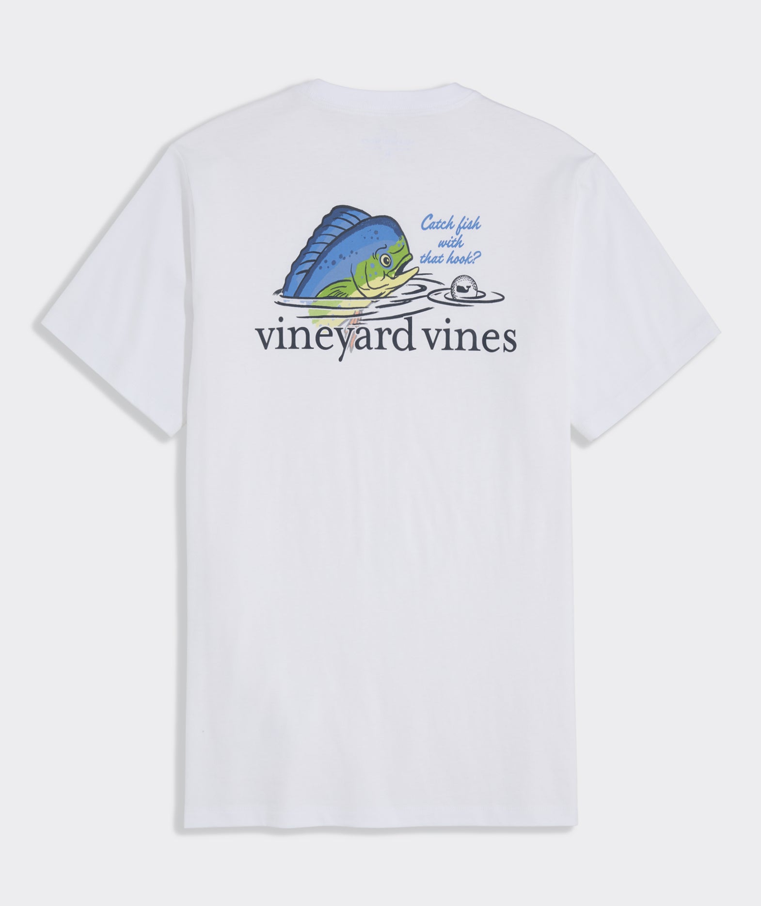 Short Bermuda Homme Vineyard Vines 9" Voiliers - Taille 32 - Bleu Coton