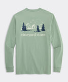 Mountain Dog Long Sleeve Pocket Tee