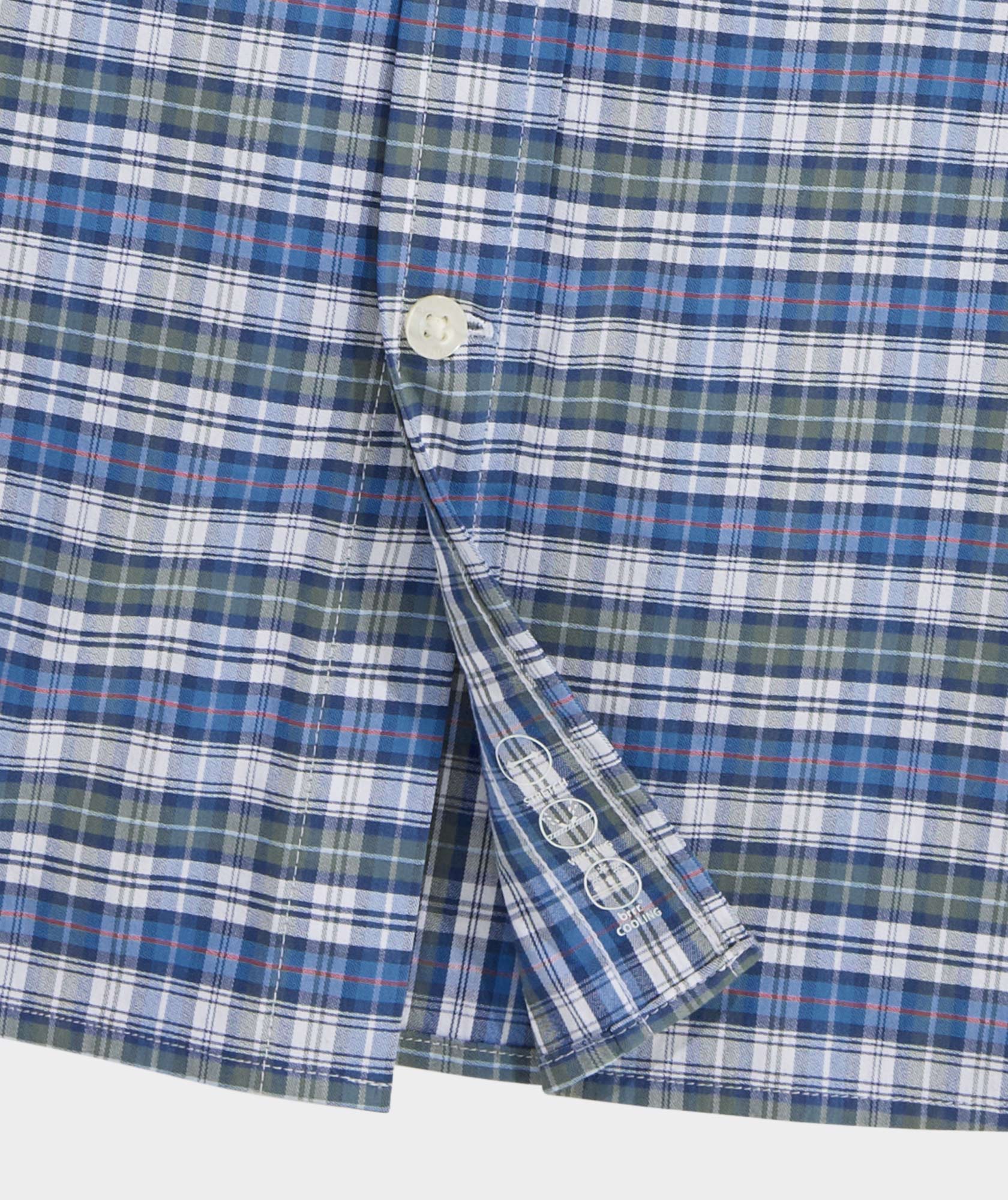 Faraway Plaid Performance Cotton Shirt