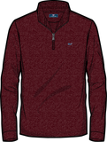 Vineyard Vines Saltwater Quarter Zip | Crimson