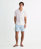 Sea the Keys Seabreeze Linen Rayon Short Sleeve Cabana Shirt