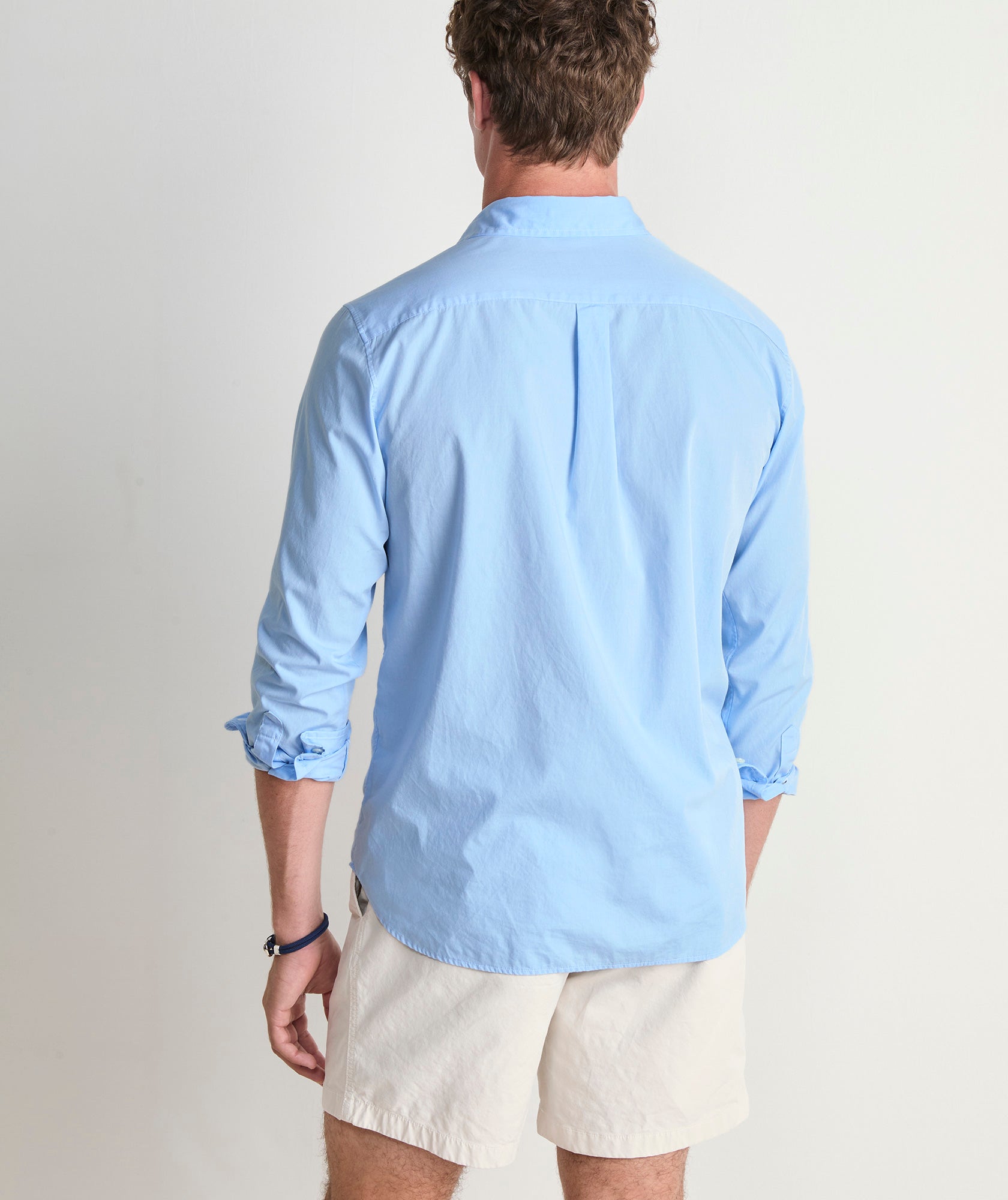 Shoreline Solid Perfect Wash Poplin Shirt