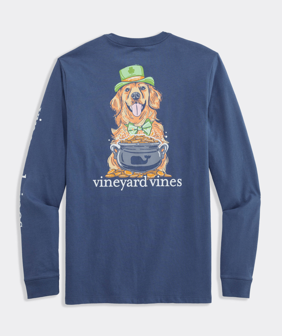 St. Patty's Day Dog Long Sleeve Tee