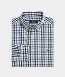 Vineyard Vines Tattersall Poplin Shirt | Charleston Green Plaid