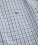 Vineyard Vines Tattersall Poplin Shirt | Keel Blue Plaid