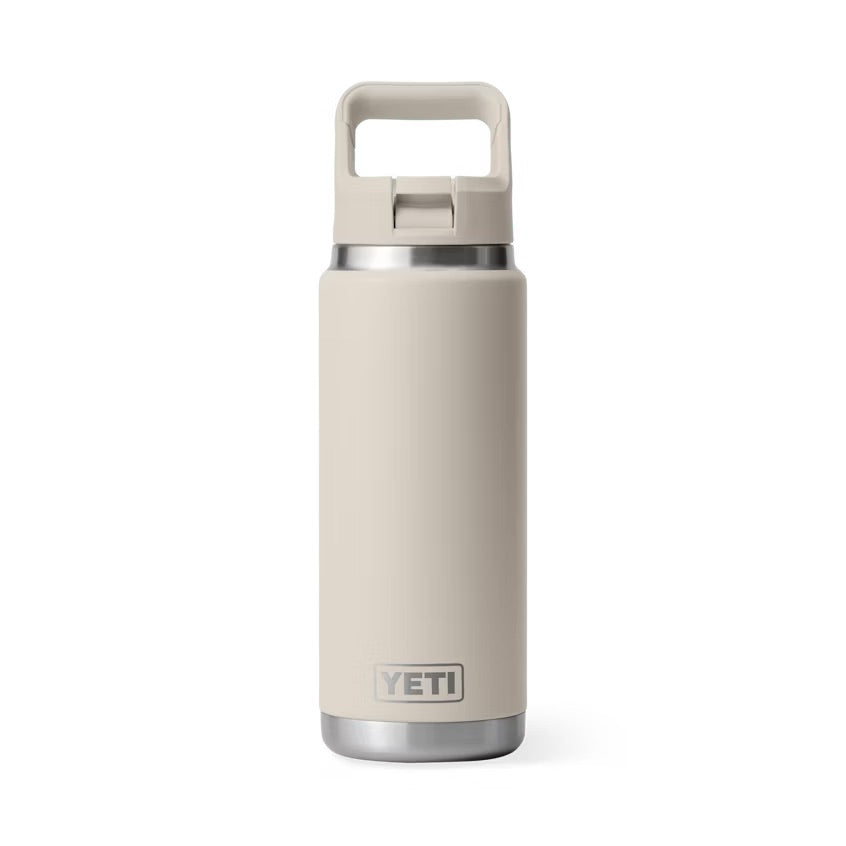 YETI Rambler 26 oz Water Bottle With Straw Cap - Cape Taupe
