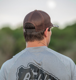 Retro Camo Duck Cap Back View