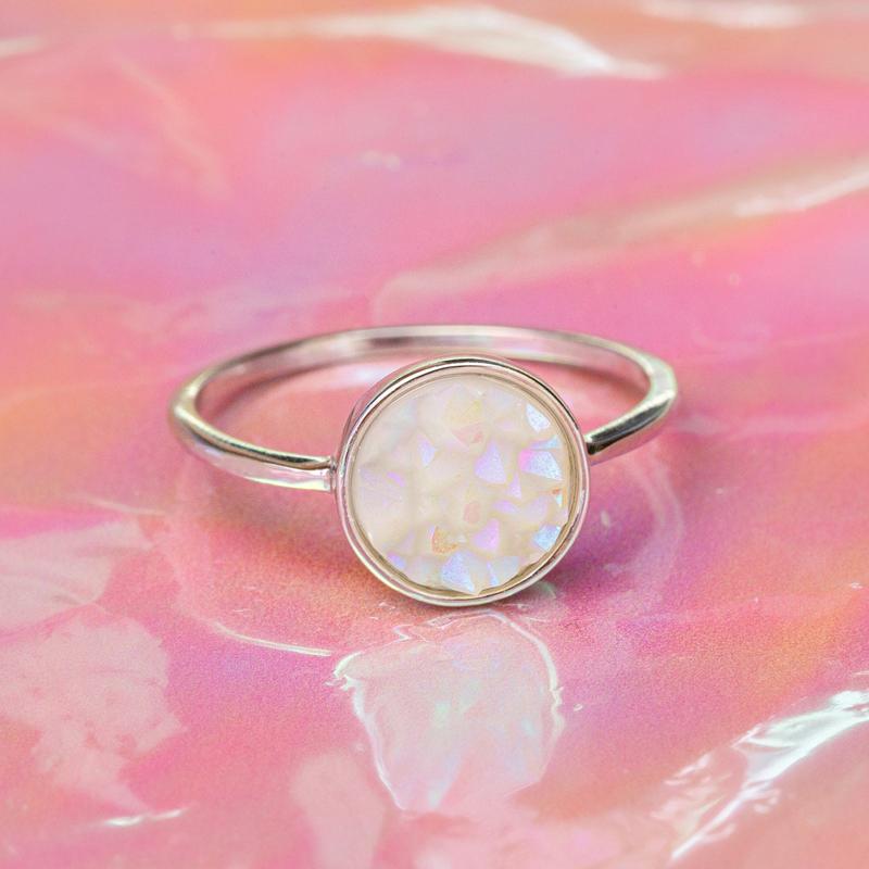 Pura Vida Druzy Ring - Size 7