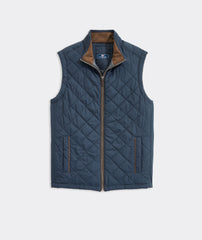 Dorset Quilted Vest Blue