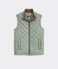 Dorset Quilted Vest Green