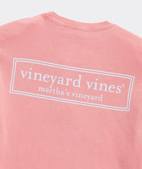 Men's Vineyard Vines Logo Box Long Sleeve Pocket Tee - Image 10 - Vineyard Vines