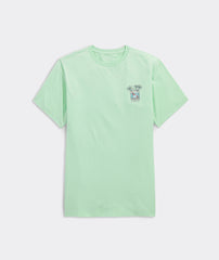 The front view of the Vineyard Vines Men's Whiskey Fish Short Sleeve Tee.