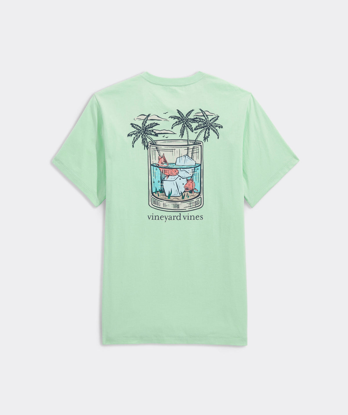 Vineyard Vines Men's Whiskey Fish Short Sleeve Tee.