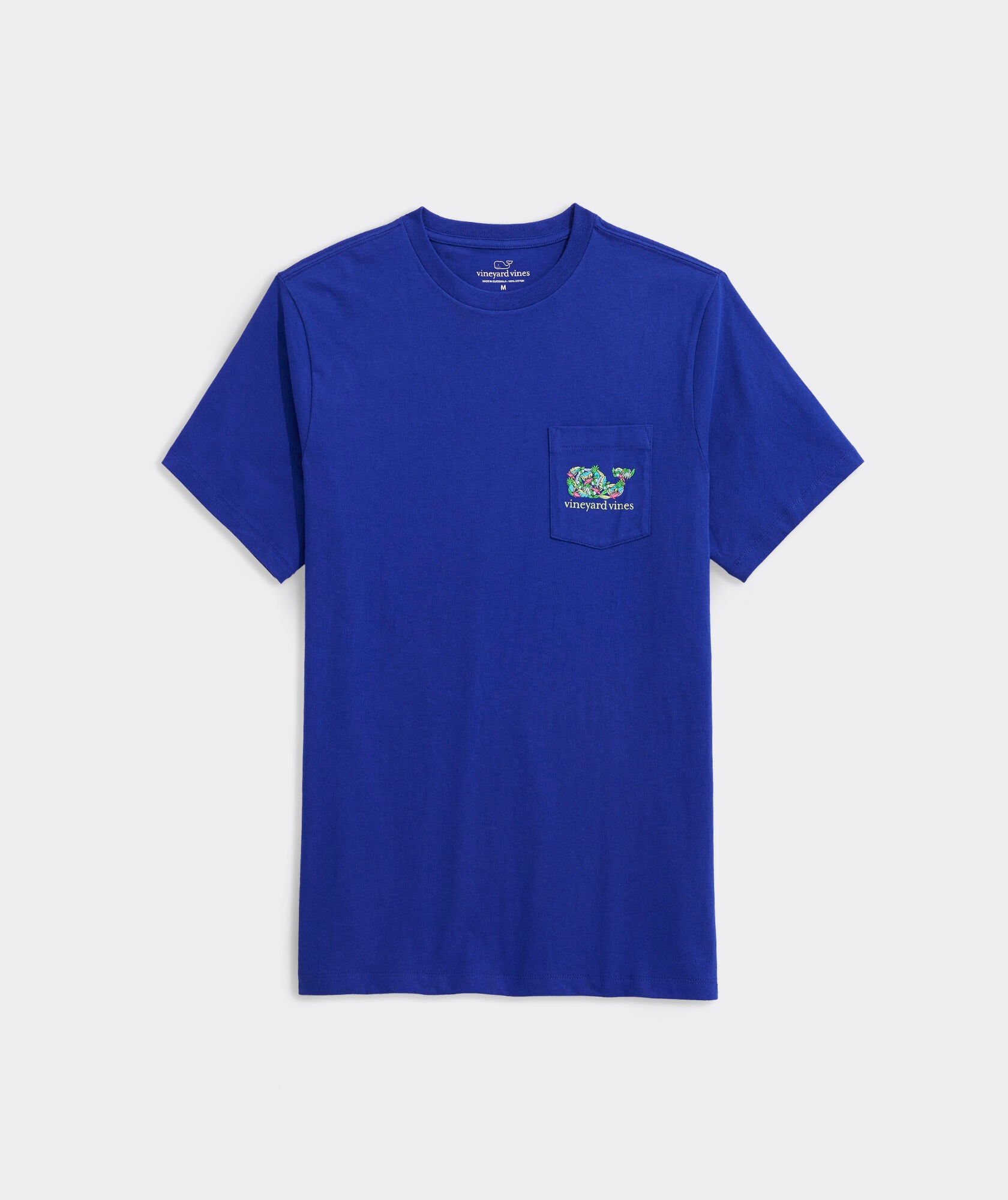 Men's La Palmeraie Whale Short Sleeve Pocket Tee