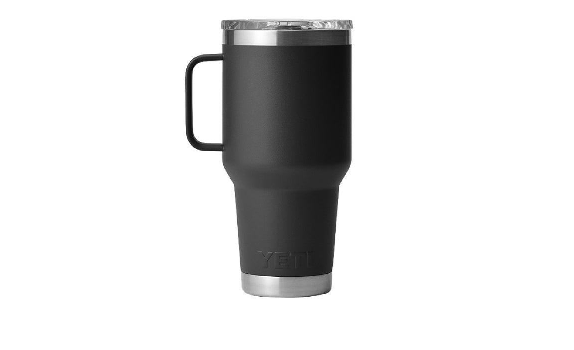 Rambler 30 oz Travel Mug Black back