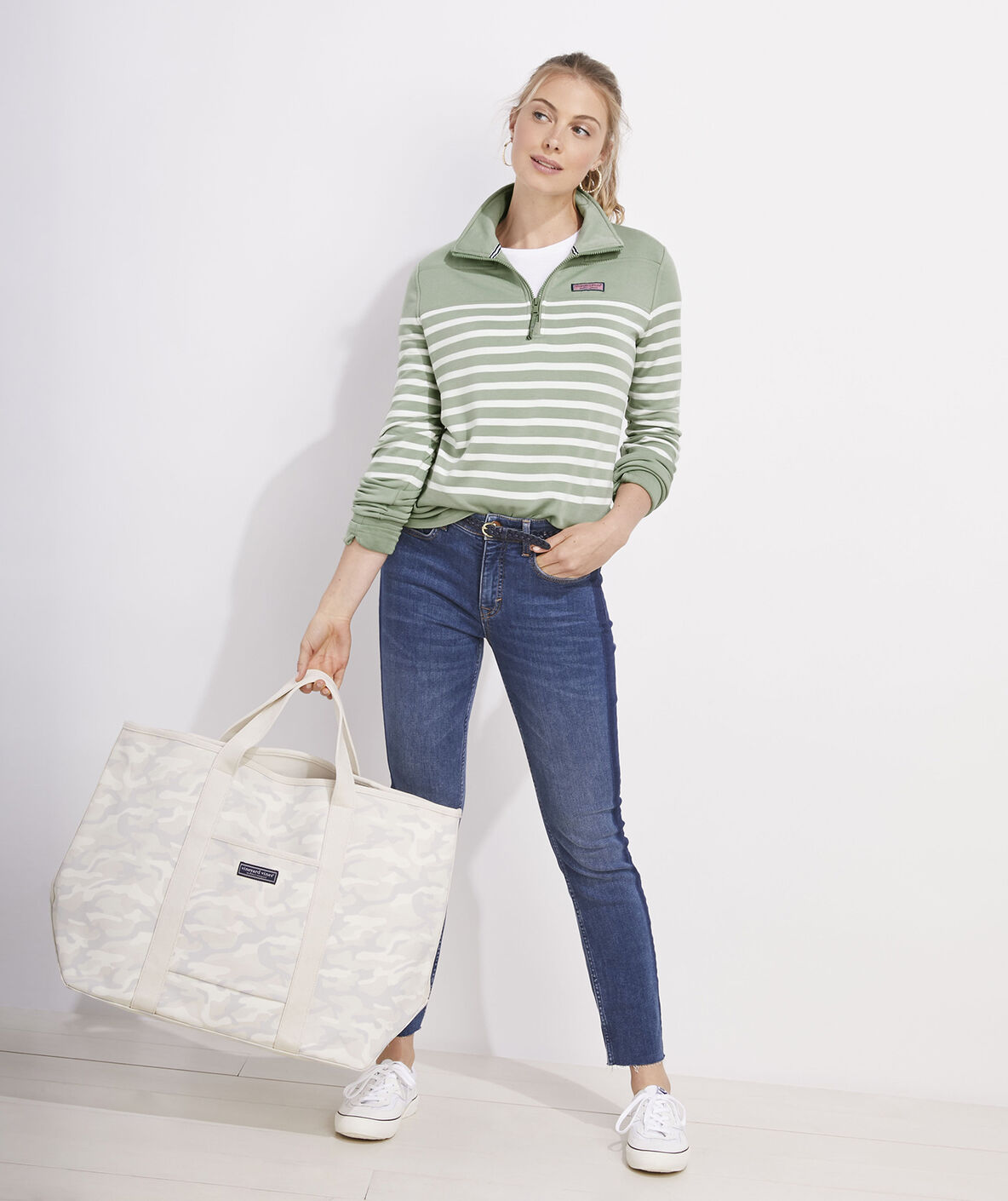 Women's Dreamcloth Striped Relaxed Shep