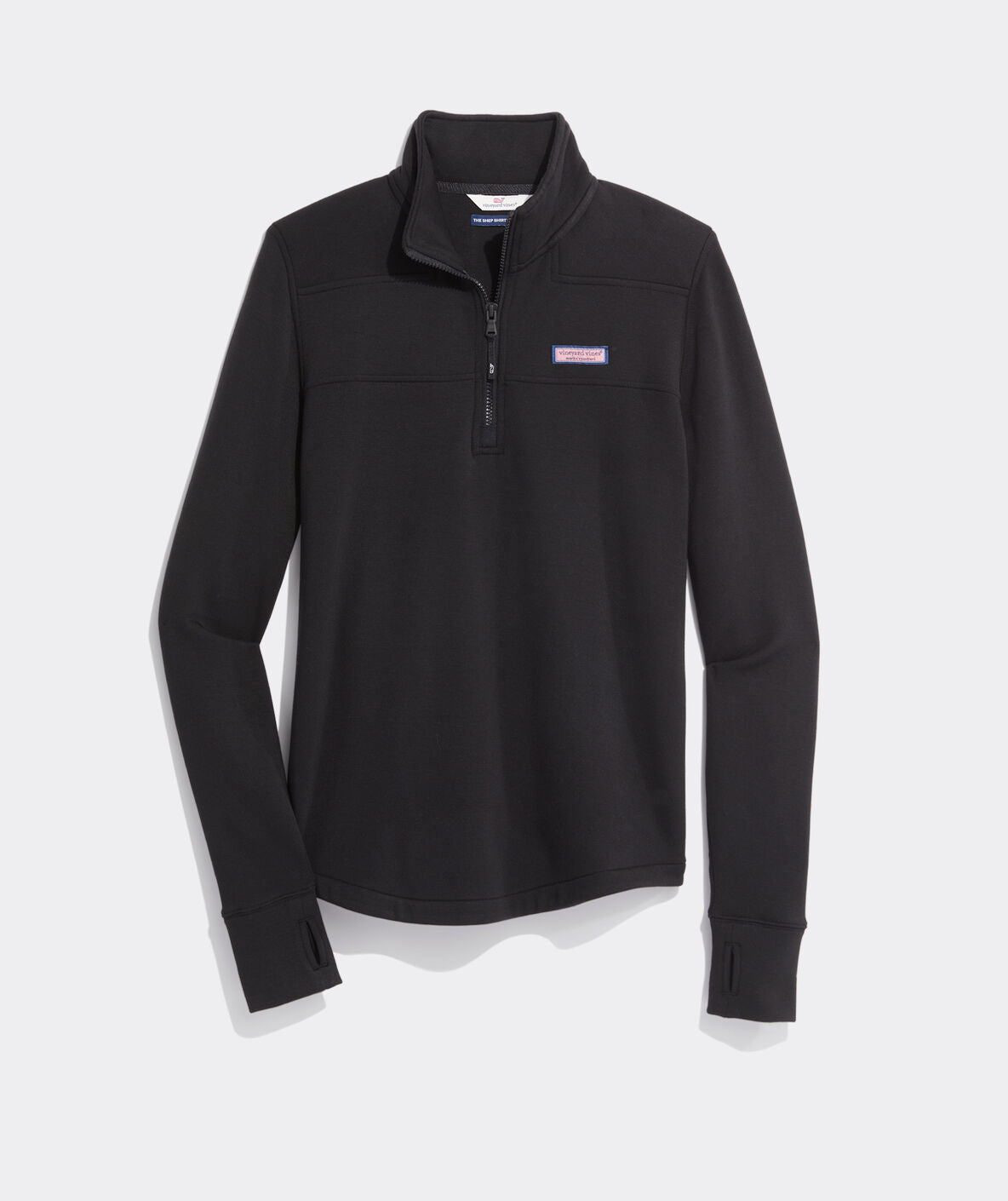 Vineyard Vines Dreamcloth Relaxed Shep Shirt jet black front