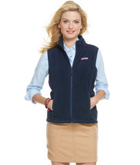 Vineyard vines fleece vest