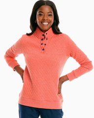 Makenzie Quilted Pullover