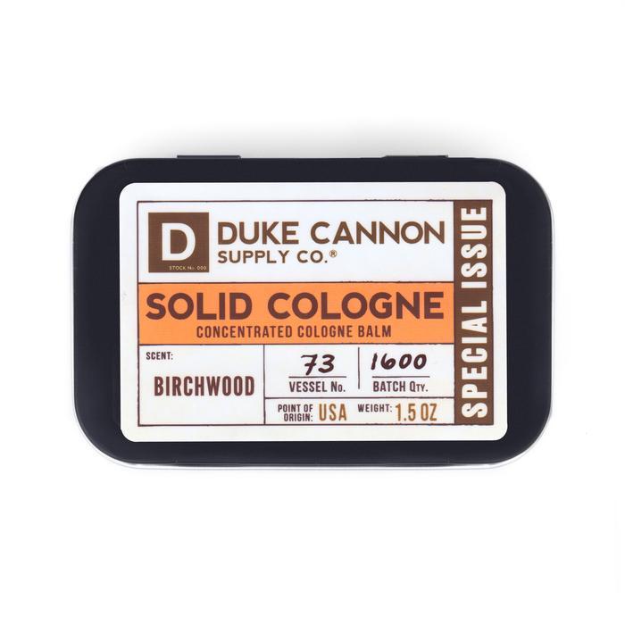 Men's - Duke Cannon Solid Cologne - Birchwood