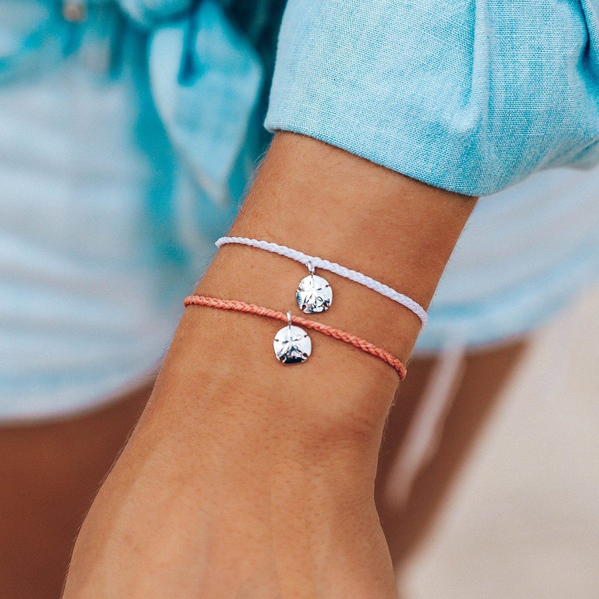 puravida sand dollar bracelet