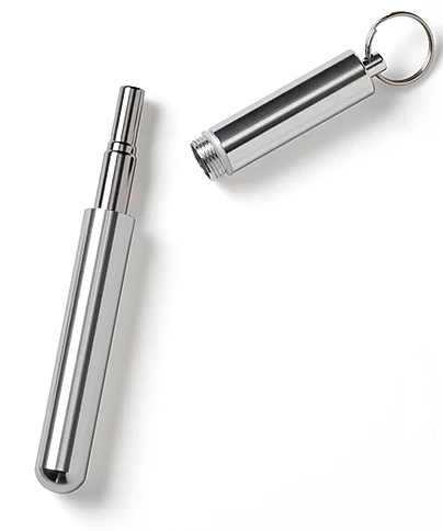 Telescopic Stainless Steel Reusable Straw - Image 1 - True North