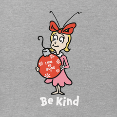 Life is Good Cindy-Lou Be Kind Crusher Tee  graphic
