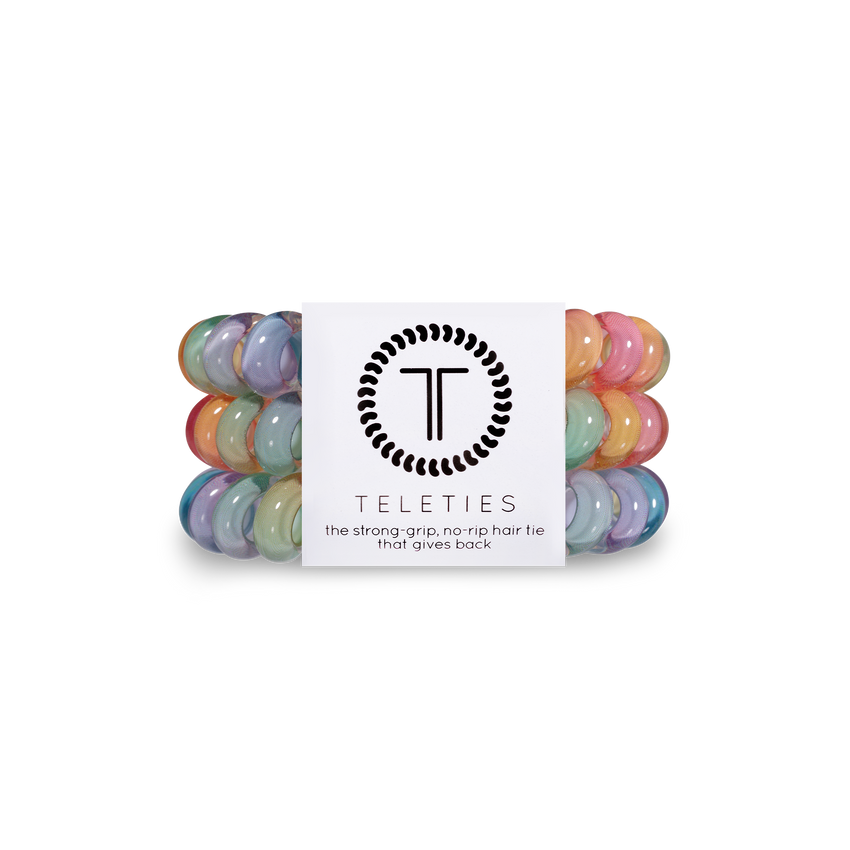 TELETIES - Rainbow Road Hair Tie Pack