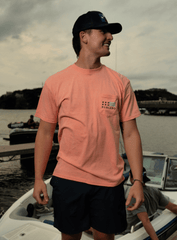 Lake Life Short Sleeve Tee Front View