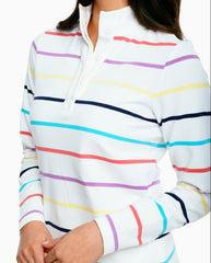 Women's Waylon Striped Pullover - Image 2 - Southern Tide