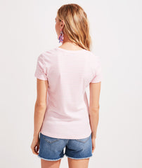 Striped Simple Crewneck Tee