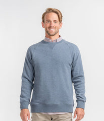 Men's Double Face Fleece Sweatshirt - Blue - Southern Shirt