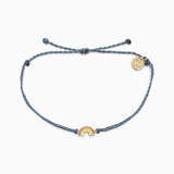 Pura Vida Gold Rainbow Blue Bracelet 